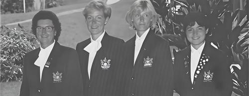 Betty Hindhaugh, Elidh Cameron, Nan Croockewit, Marianne Gerber